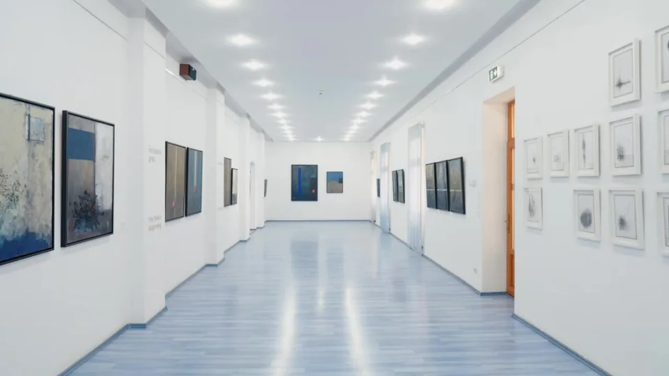 Vedere din expoziția Sedimental